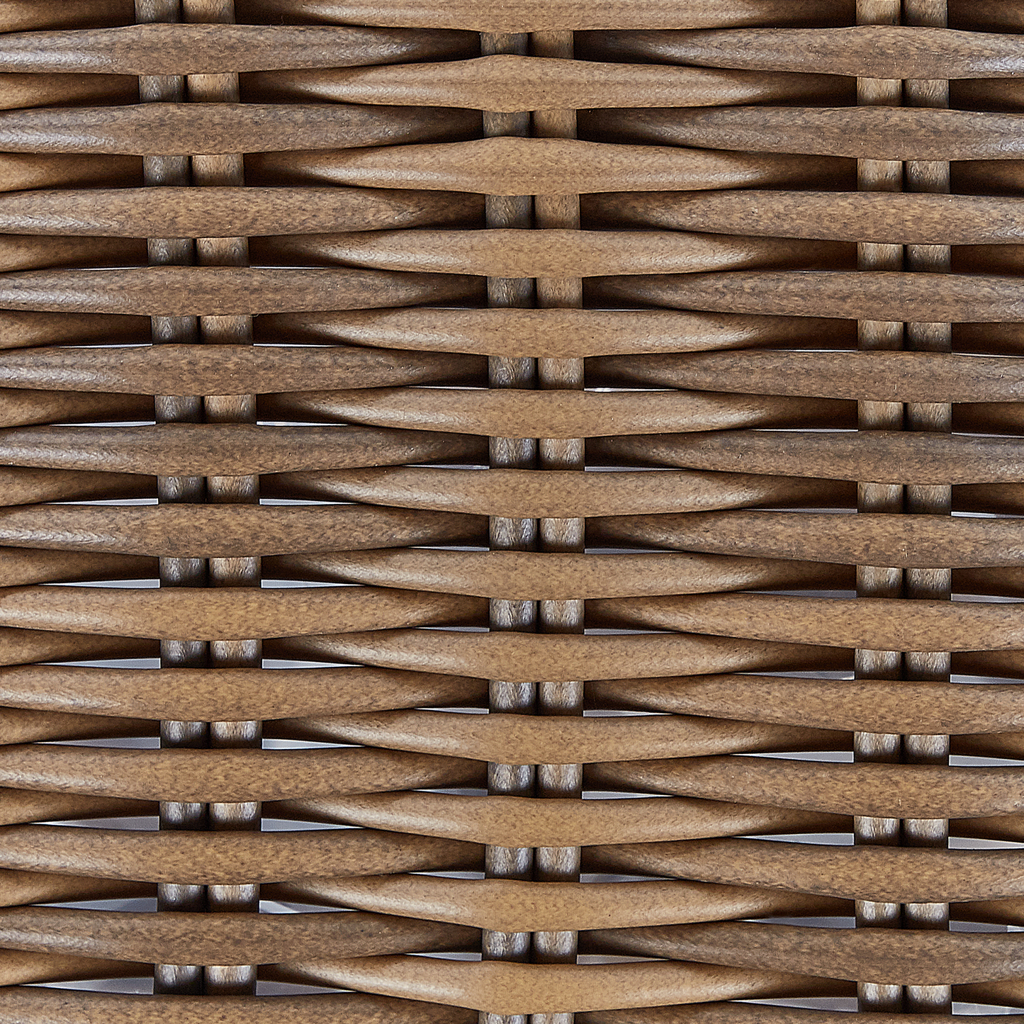 Name Brown PE Rattan Plant Baskets Set Of 2 With Lining