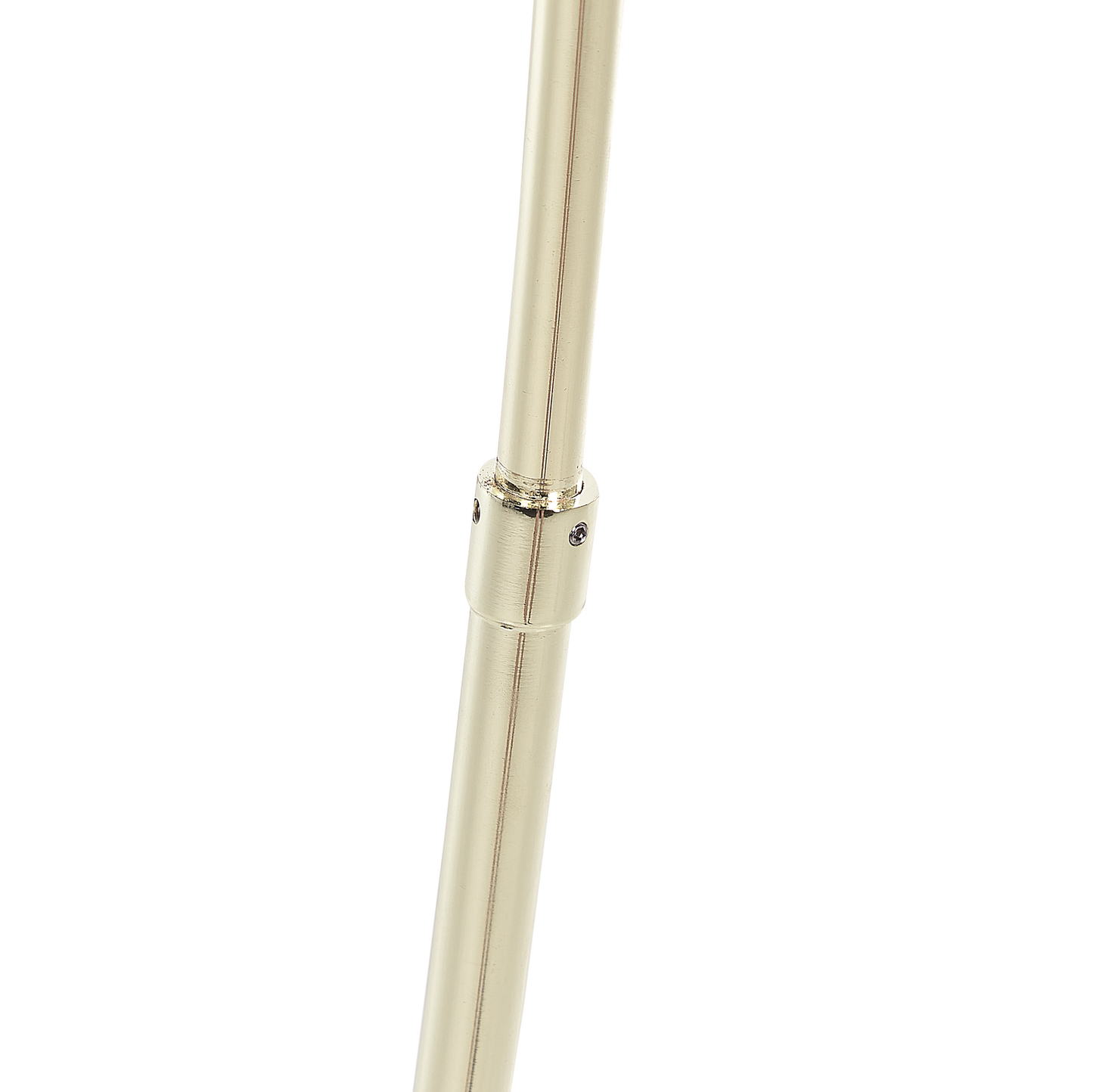 Aura Floor Lamp 188cm Gold Arc With Chrome Leg