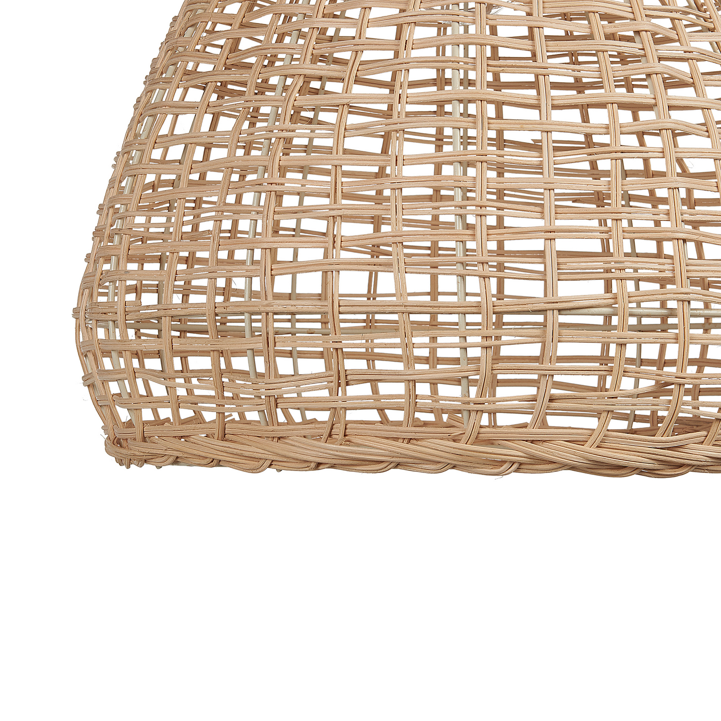 Rattan Pendant Lamp Natural Handwoven Wicker Shade