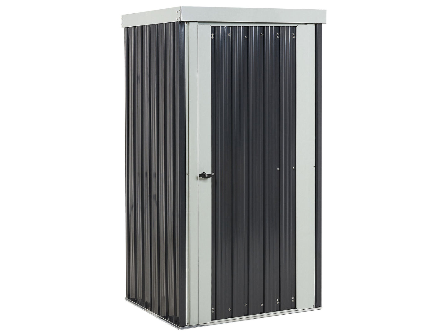 Galvanized Steel Outdoor Shed Waterproof Grey