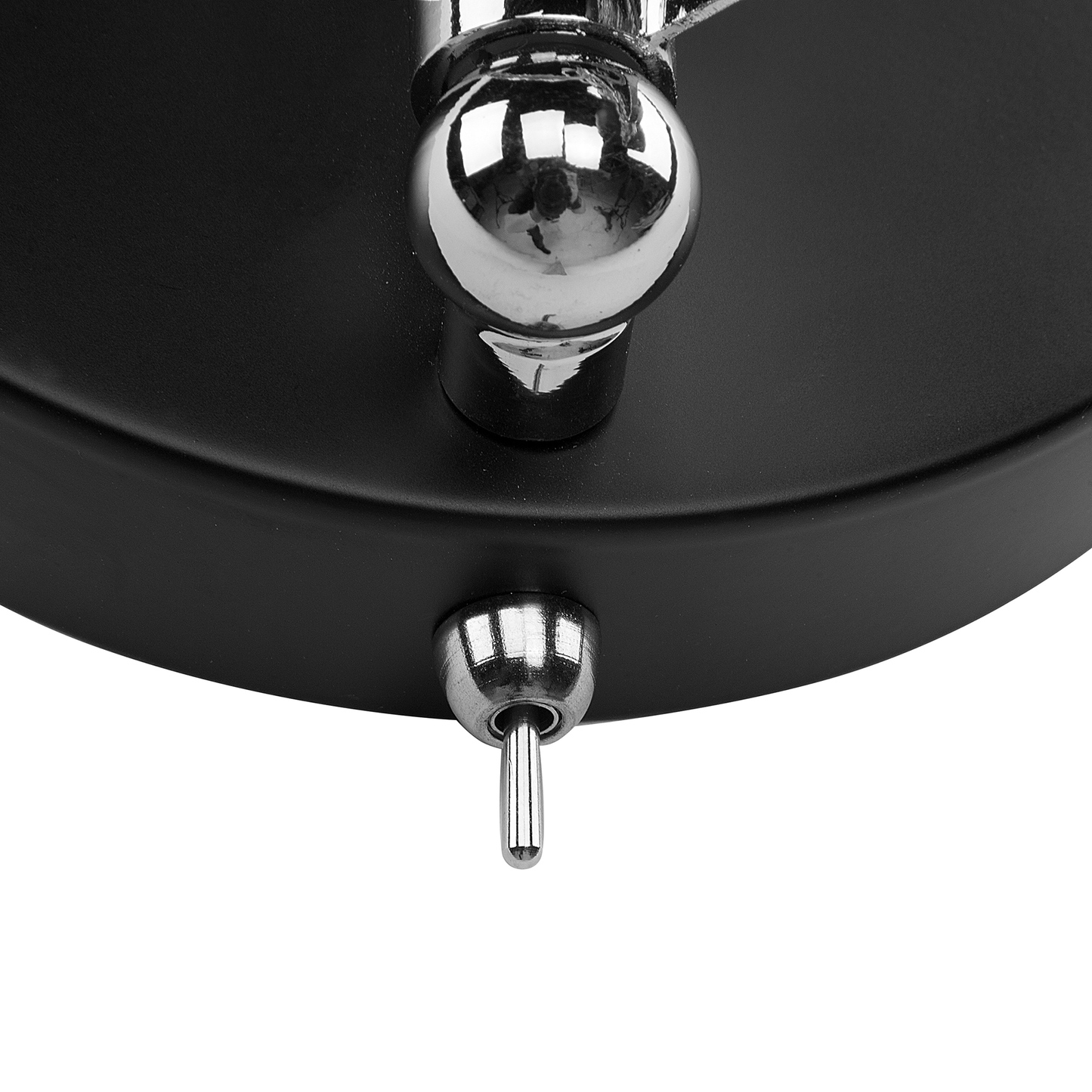 Set Of 2 Black Metal Wall Lamps With Adjustable Swing Arm