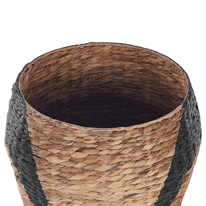 Penguin Shaped Wicker Basket Toy Hamper Natural Water Hyacinth For Kids Room
