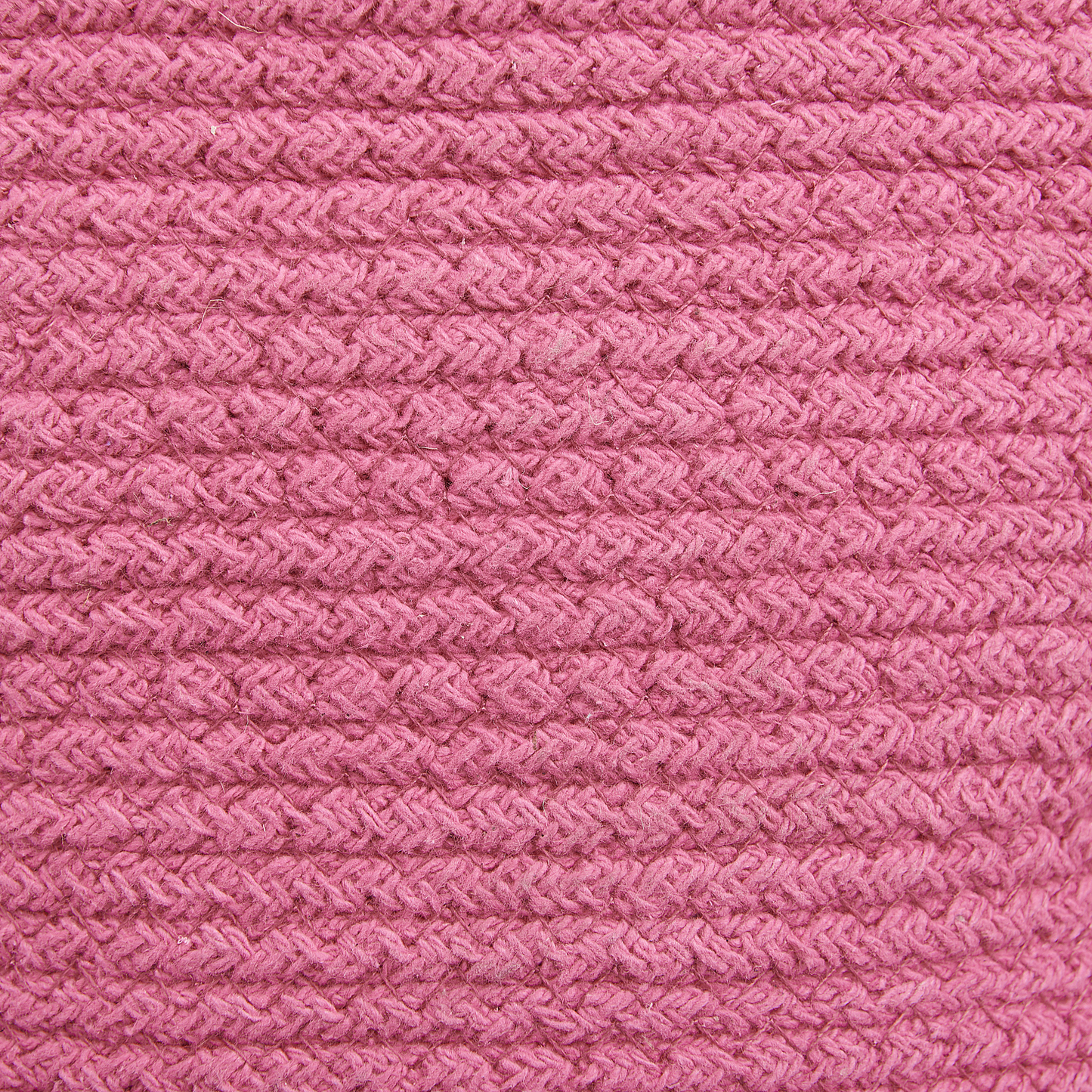 Pink Braided Storage Baskets Set of 2