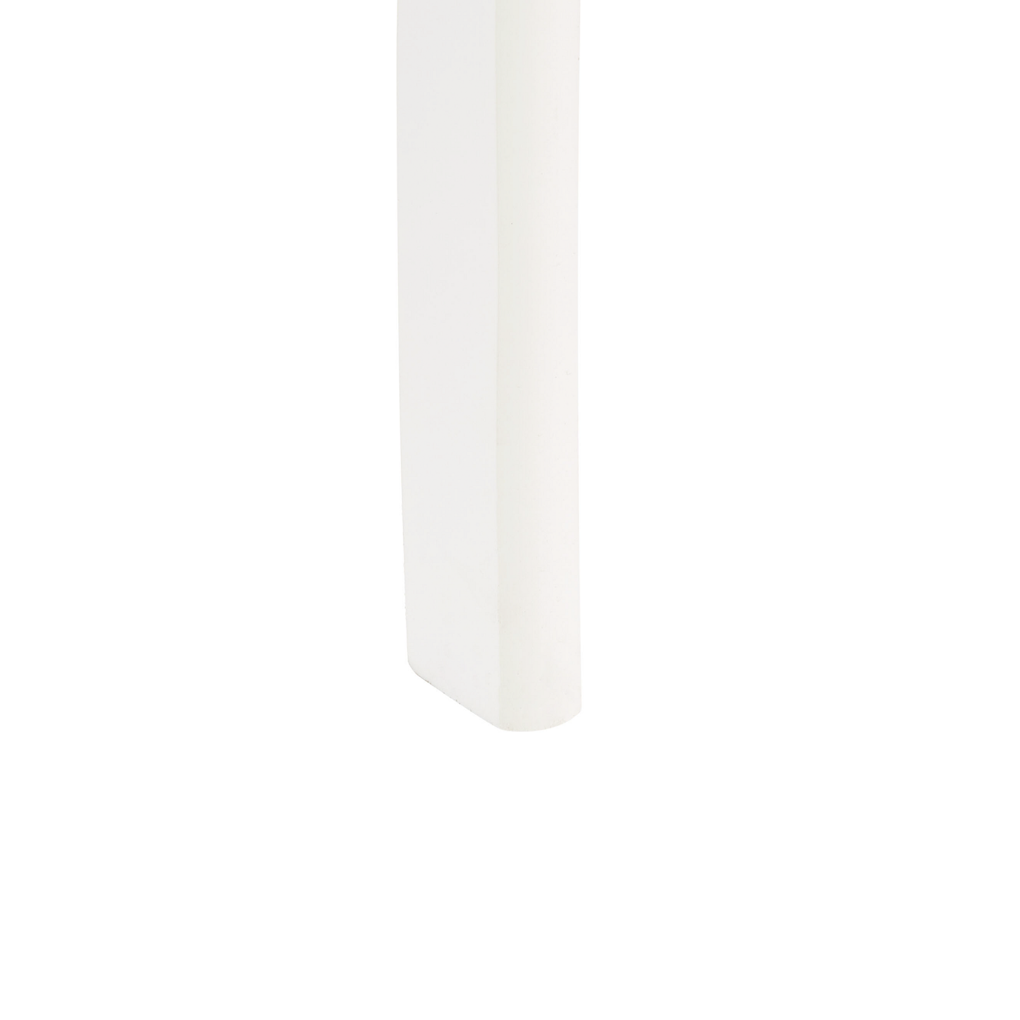 LuxeHome White MDF Console Table 91x35x75 cm 3 Drawers Retro Design