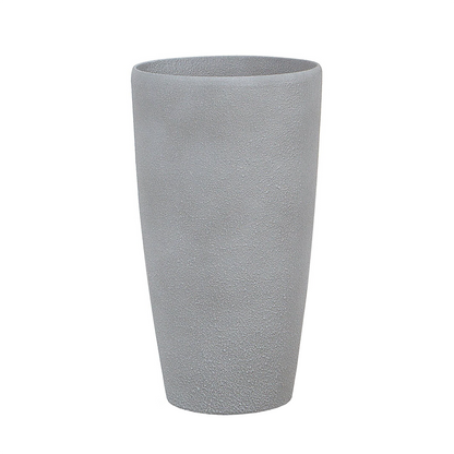 Tall Plant Pot 58cm Minimalistic Grey 31 x 31 Outdoor Indoor