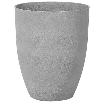 Grey Stone Polyresin Indoor Outdoor Planter Set Of 2 43 x 52