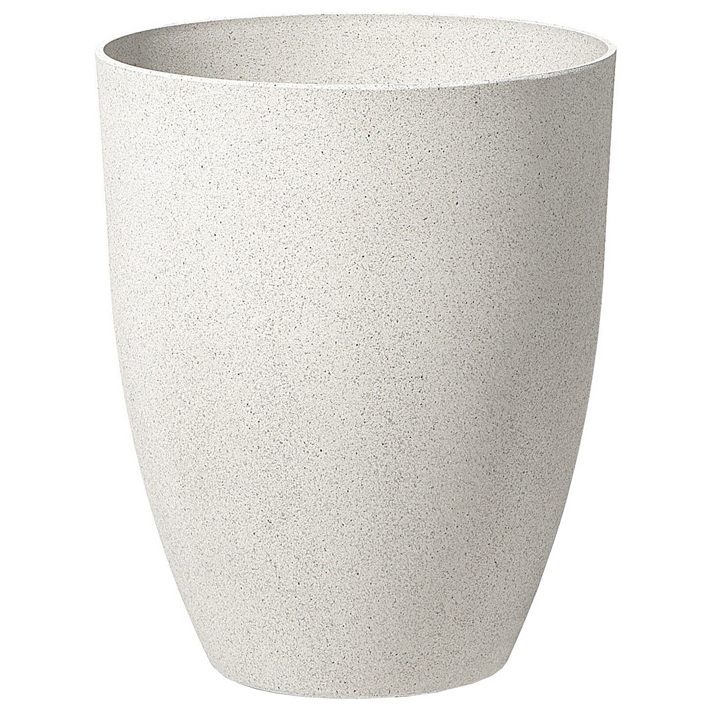 43 x 52 Off White Stone Polyresin Planter Set Of 2