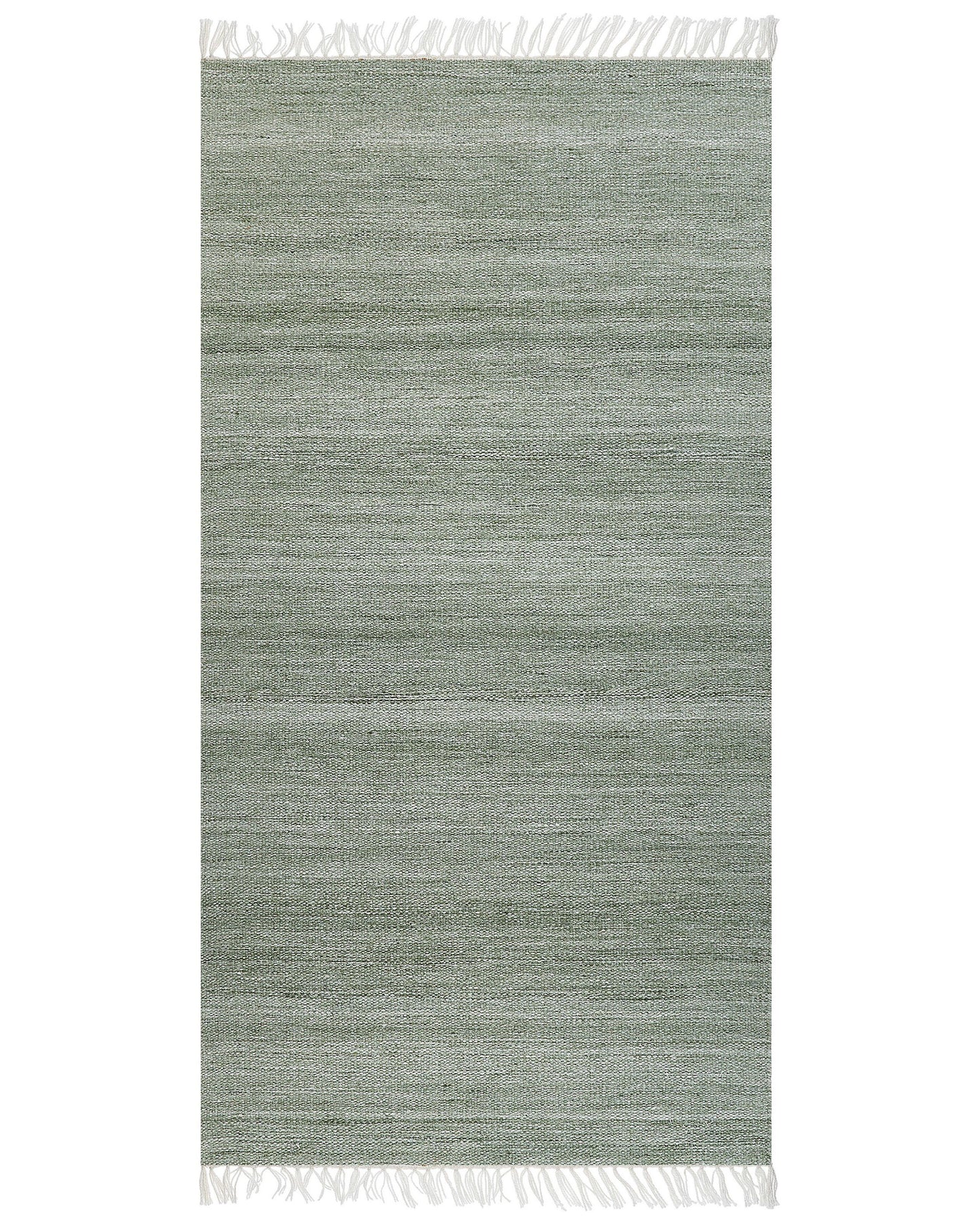 Light Green Recycled PET Area Rug 80 x 150cm Indoor Outdoor