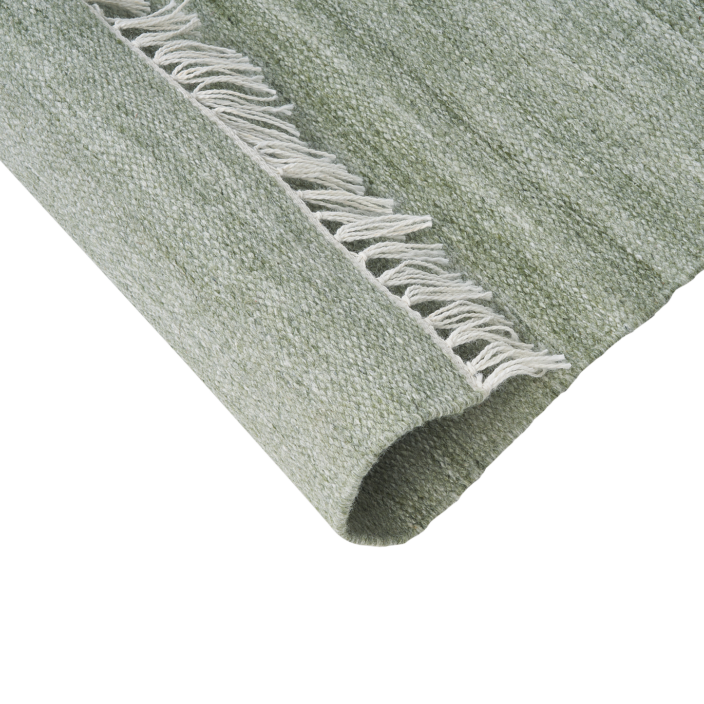 Light Green Recycled PET Area Rug 80 x 150cm Indoor Outdoor