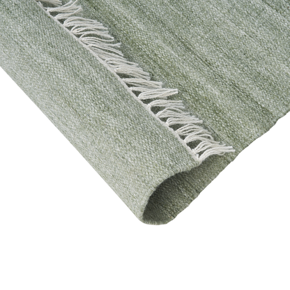 Light Green Recycled PET Area Rug 80 x 150cm Indoor Outdoor