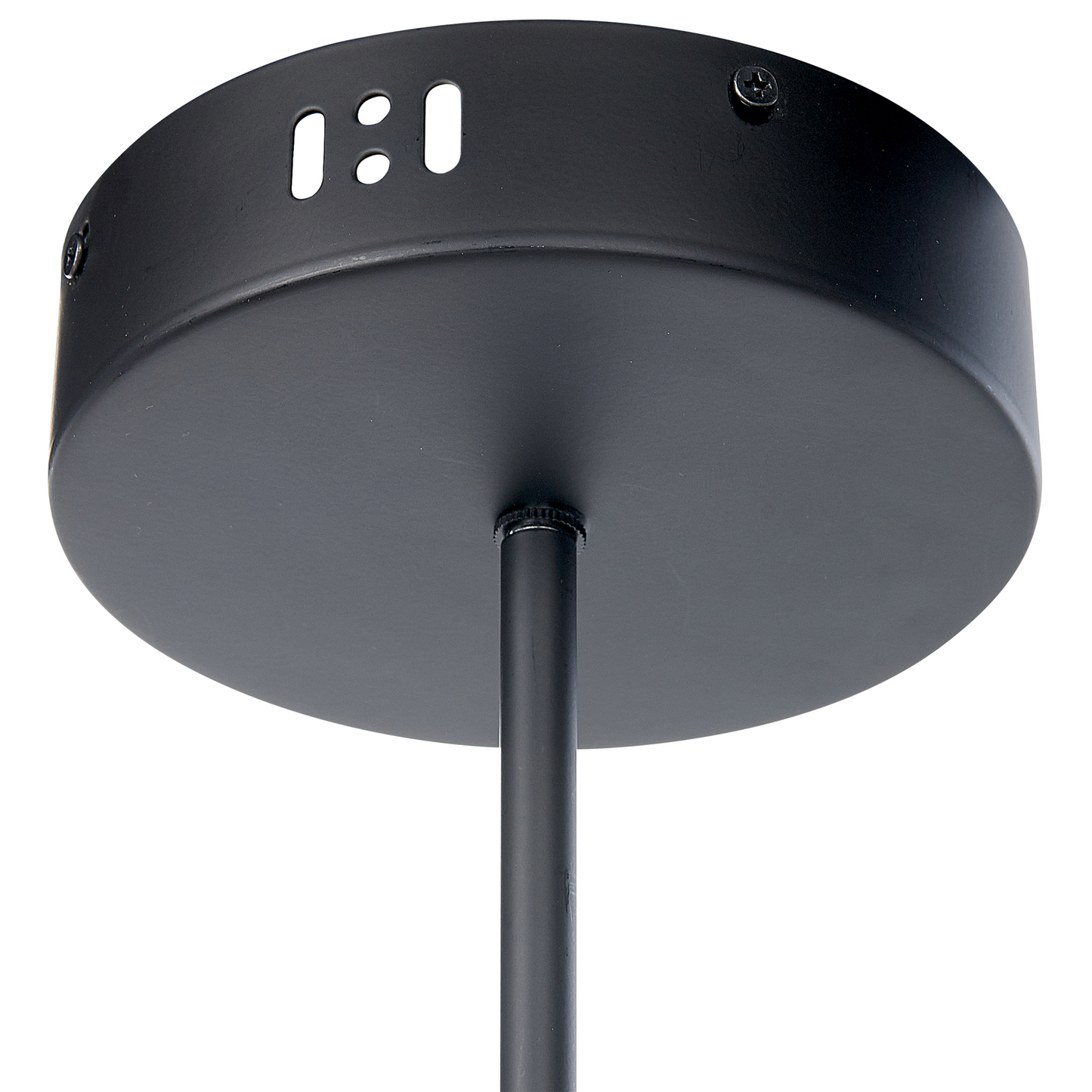 Pendant Lamp 4 Lights Black Metal Frame Minimalist Modern Living Room Bedroom