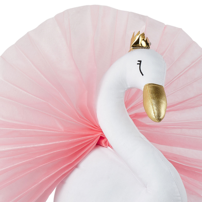 Swan Plush Wall Decor White Swan Head Kids Room