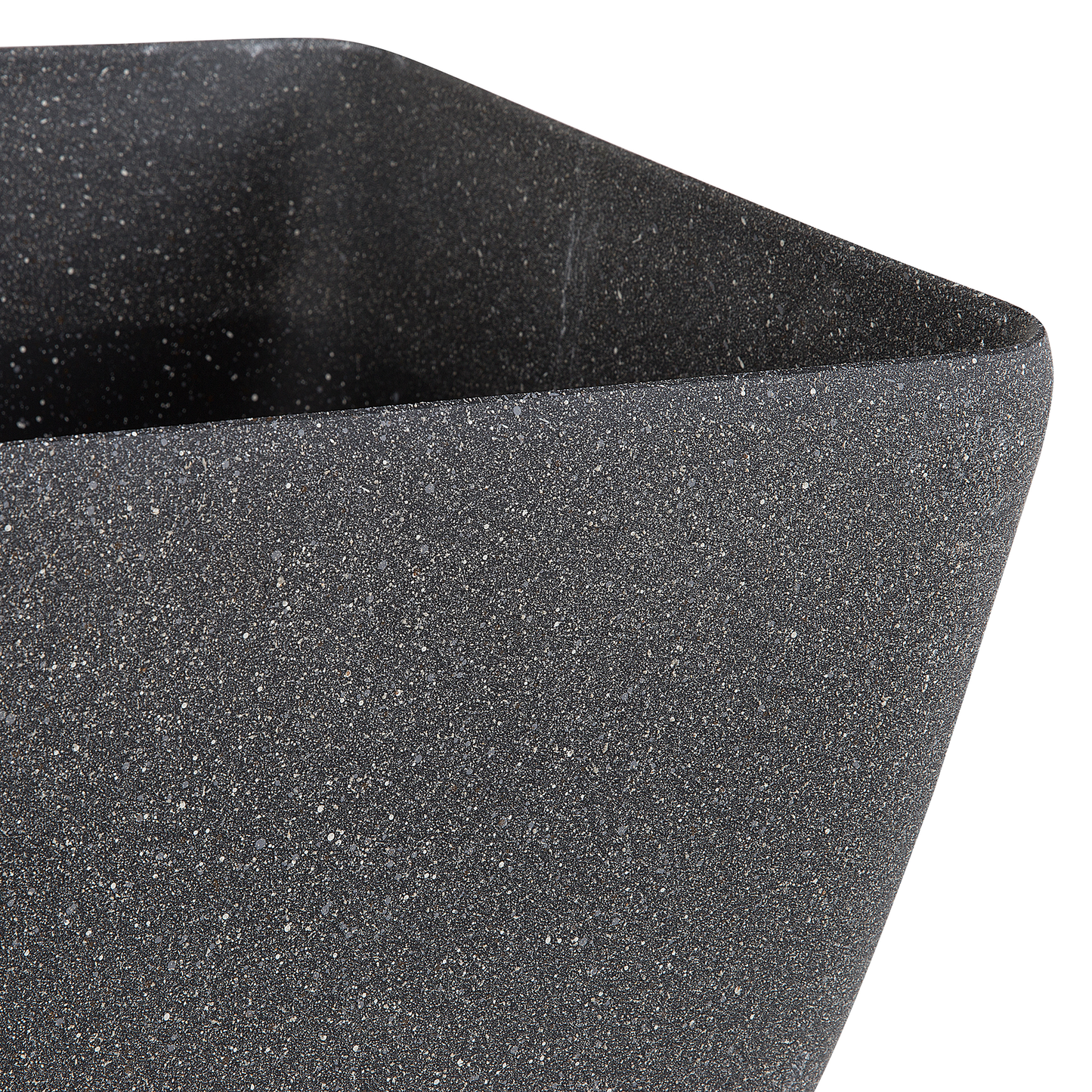 Planters 2 Pack Square Dark Grey 49 x 49cm UV Resistant