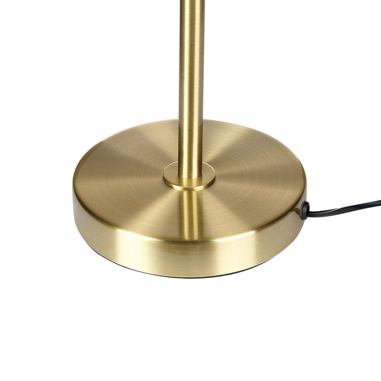 Table Lamp Black And Gold Iron Cone Shade With Pull Switch For Office And Study