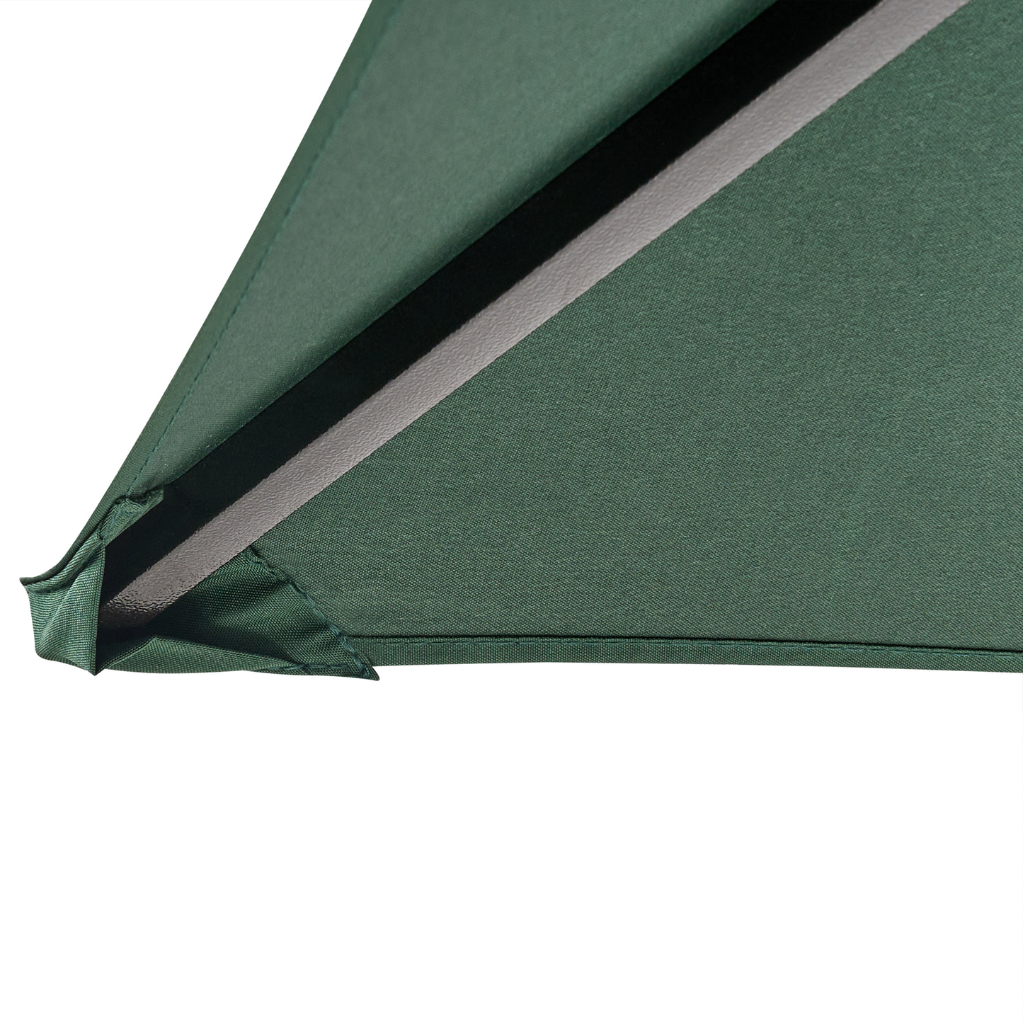Gazebo Garden Pavilion Dark Green Fabric Steel Frame 240 x 148cm