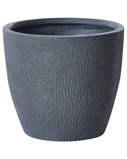 Grey Fibre Clay Plant Pot 36 x 36 x 32cm Weather Resistant