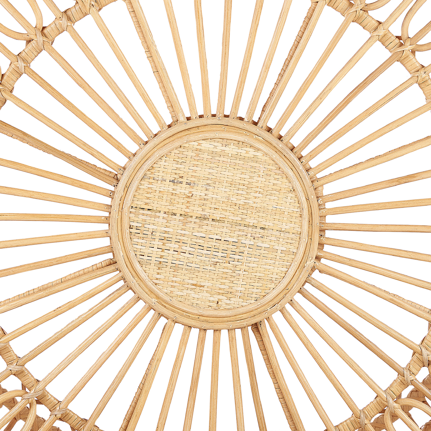 Rattan Round 85cm Coffee Table Handmade Indoor Outdoor