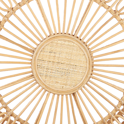 Rattan Round 85cm Coffee Table Handmade Indoor Outdoor