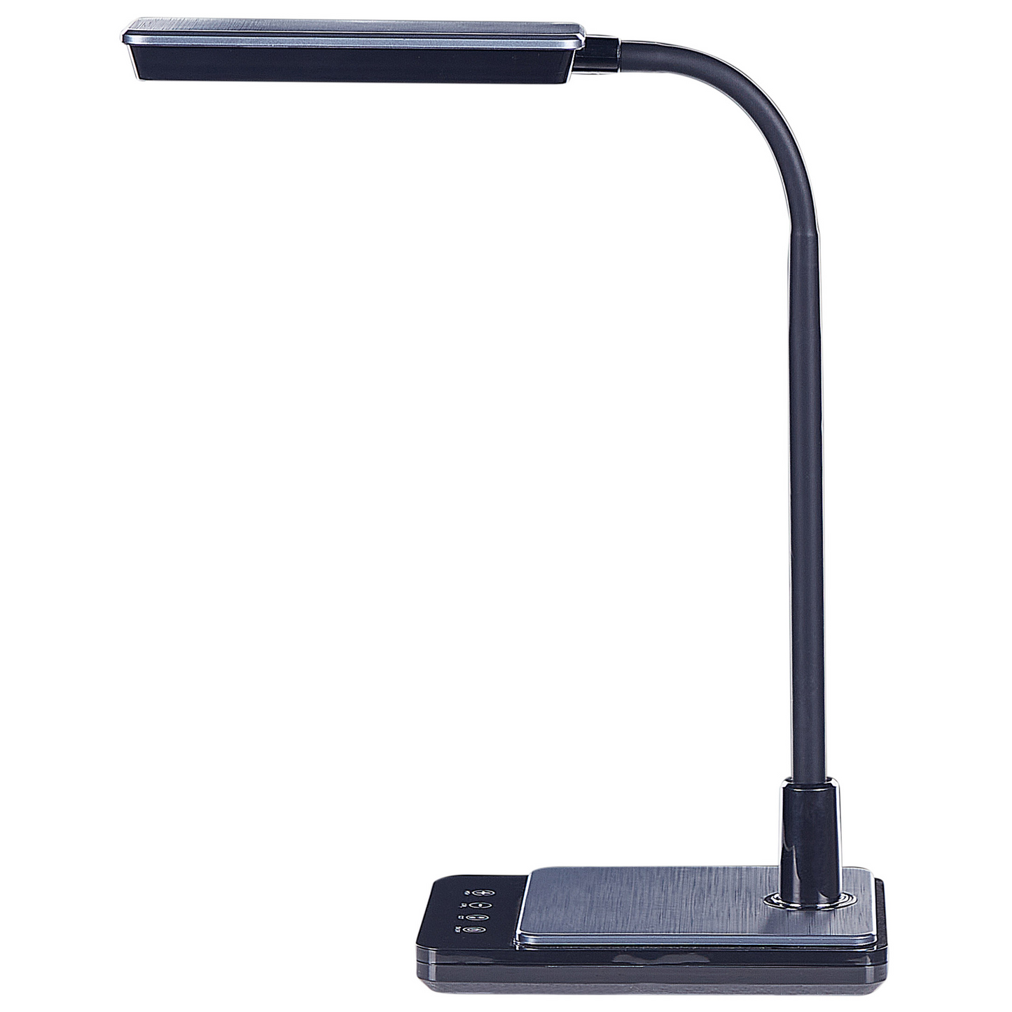 LED Desk Lamp Black Adjustable Arm Dimmable Color Temperature