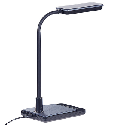 LED Desk Lamp Black Adjustable Arm Dimmable Color Temperature