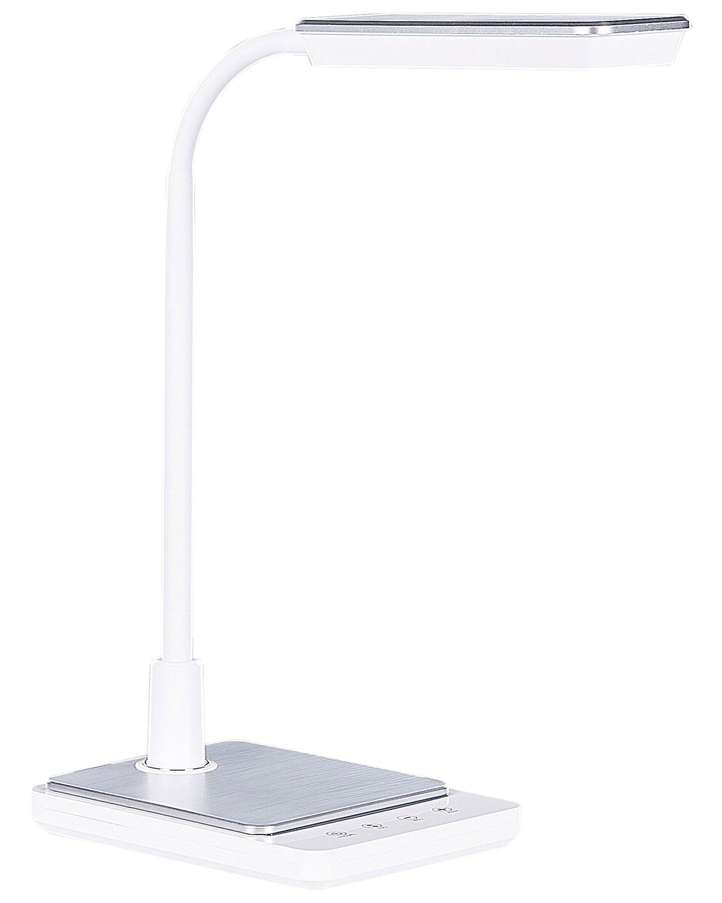 LED Desk Lamp White With Adjustable Arm Dimmer And Color Temp