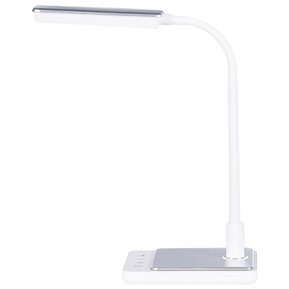 LED Desk Lamp White With Adjustable Arm Dimmer And Color Temp
