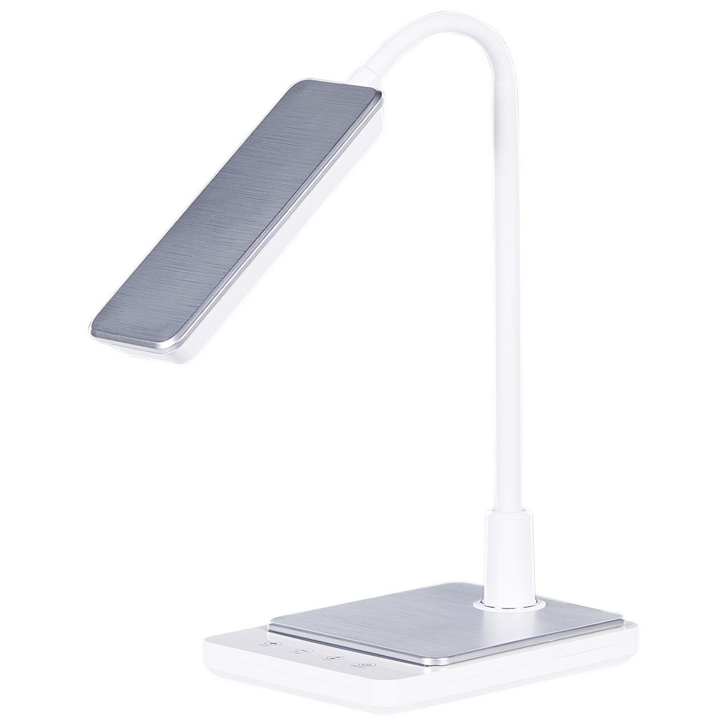 LED Desk Lamp White With Adjustable Arm Dimmer And Color Temp