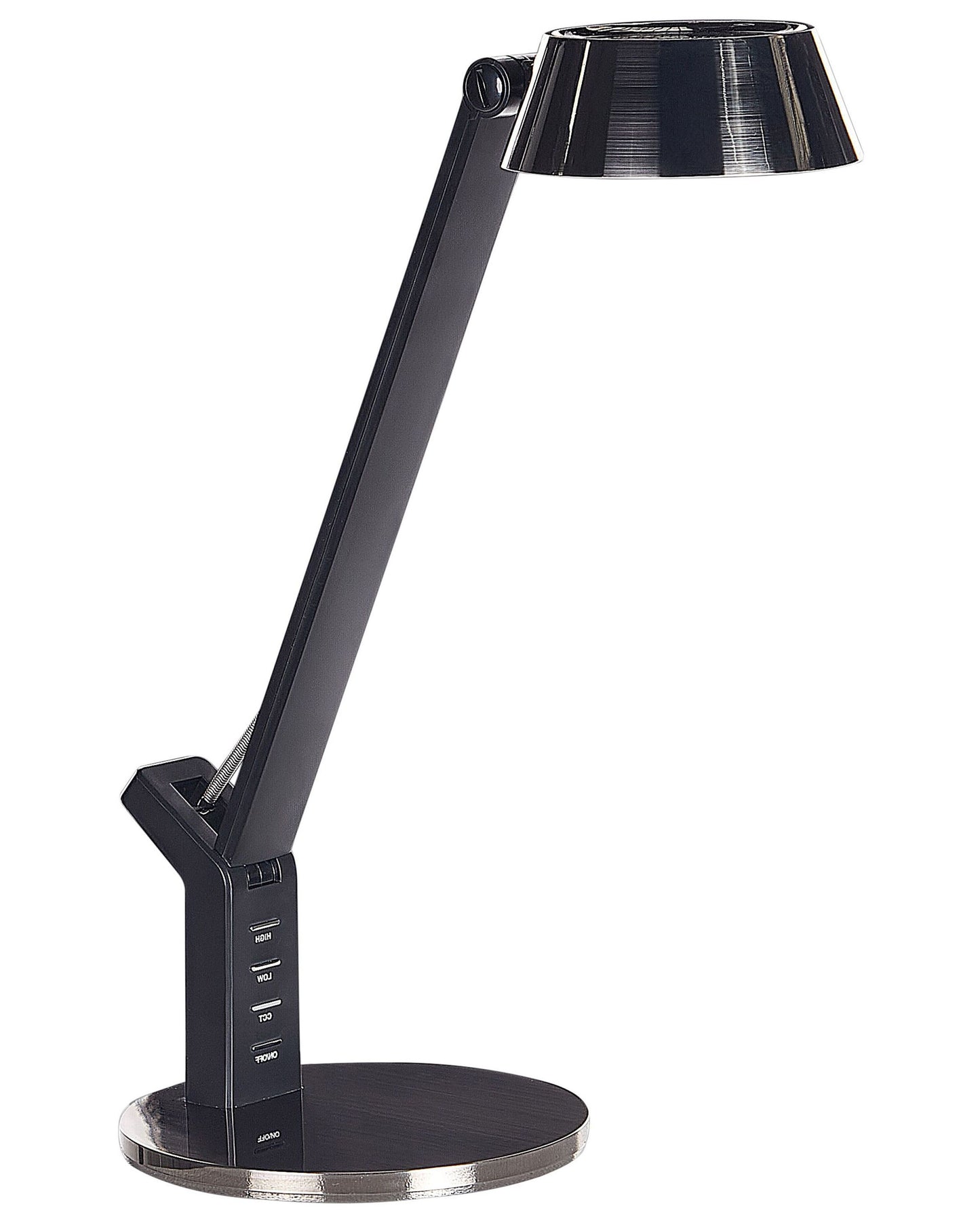 Brass Desk Lamp With Adjustable Arm Dimmer And USB Port