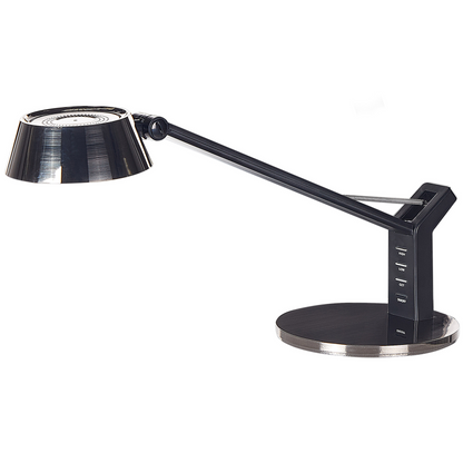 Brass Desk Lamp With Adjustable Arm Dimmer And USB Port