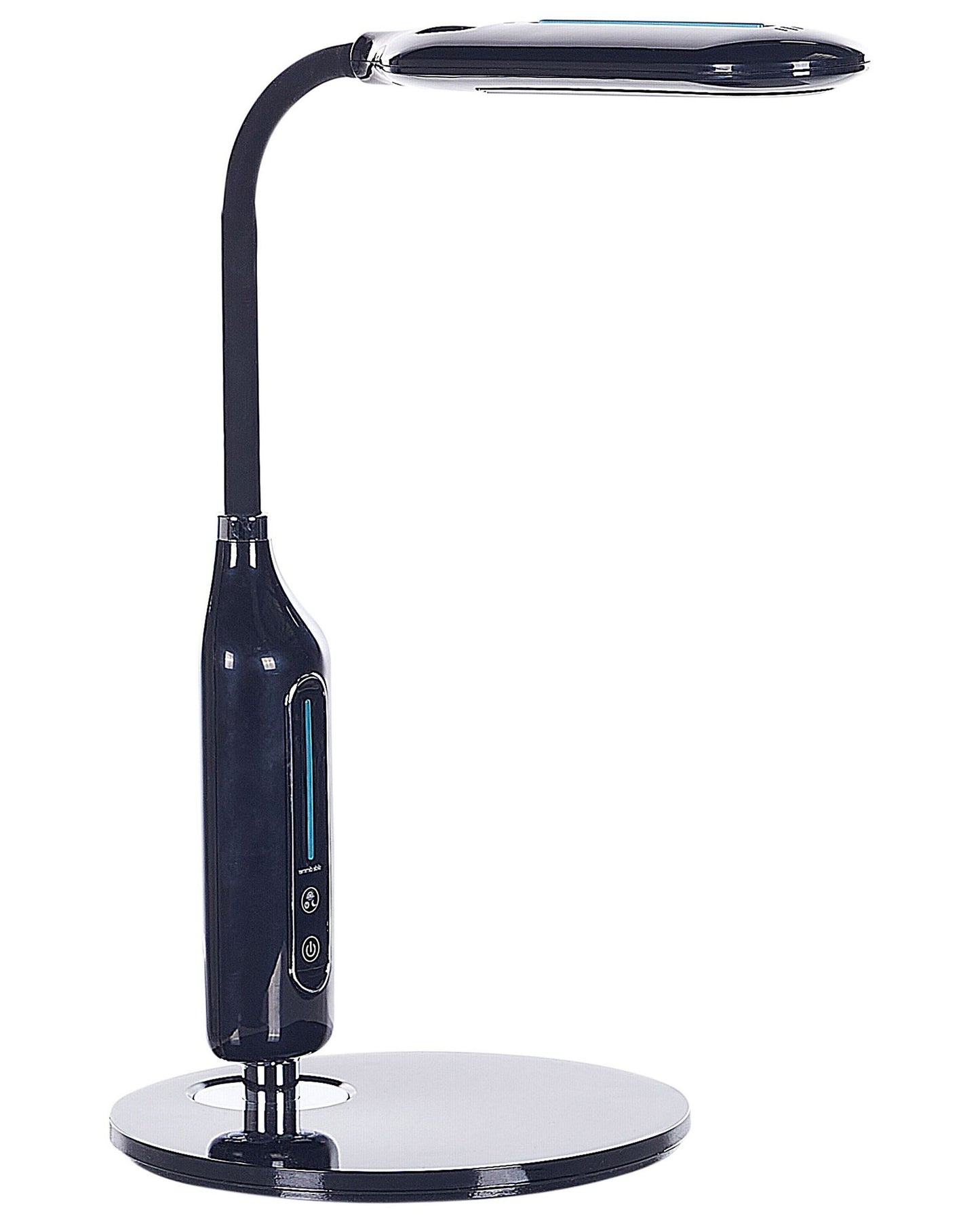 Candeeiro Desk Lamp LED Black With Adjustable Arm Dimmer Touch Control Color Temperature