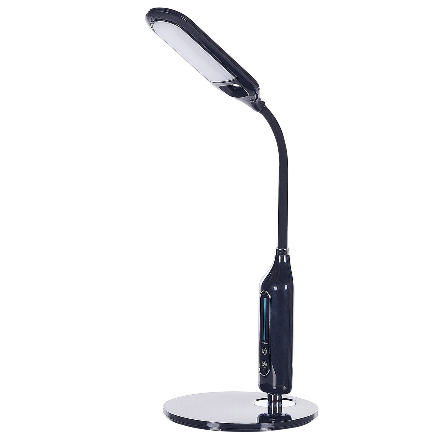 Candeeiro Desk Lamp LED Black With Adjustable Arm Dimmer Touch Control Color Temperature