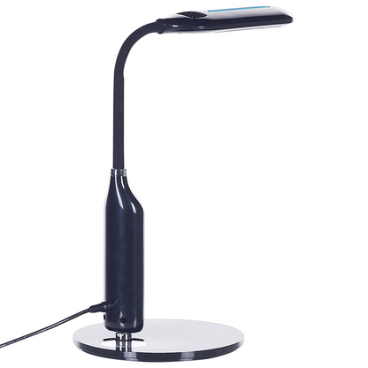 Candeeiro Desk Lamp LED Black With Adjustable Arm Dimmer Touch Control Color Temperature