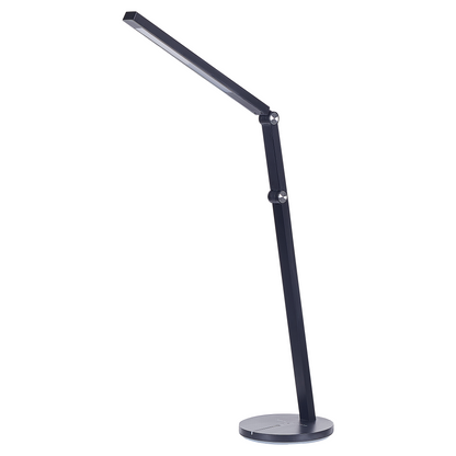 Desk LED Lamp Black With Base Stepless Dimming Touch Switch