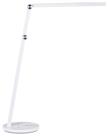 Desk LED Lamp White With Base Stepless Dimming Touch