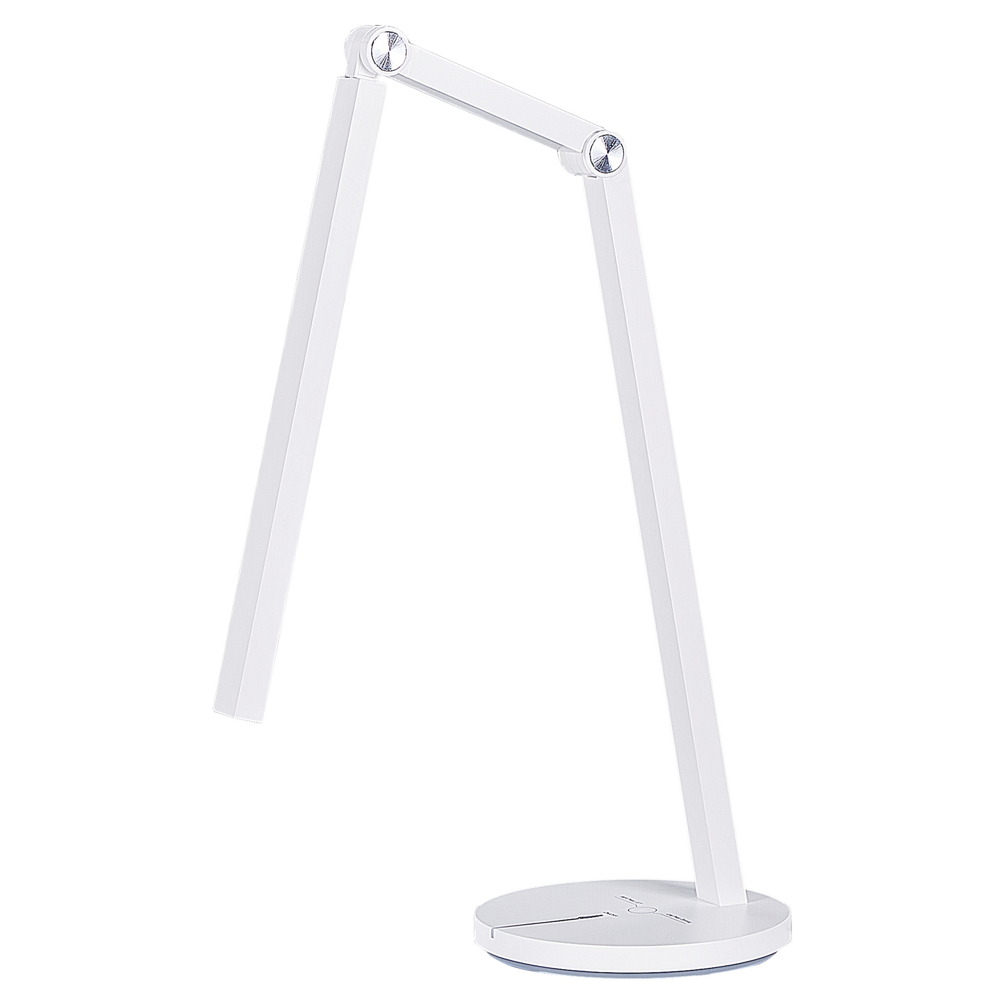 Desk LED Lamp White With Base Stepless Dimming Touch
