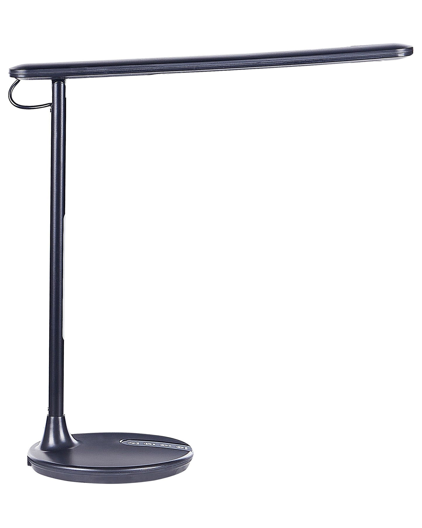 Desk LED Lamp Black Aluminum With Base Double Dimming Touch