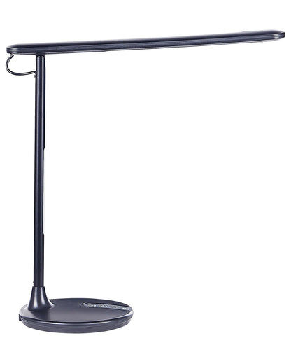 Desk LED Lamp Black Aluminum With Base Double Dimming Touch
