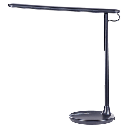 Desk LED Lamp Black Aluminum With Base Double Dimming Touch