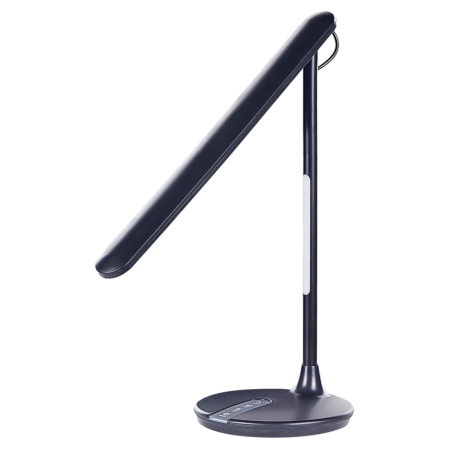 Desk LED Lamp Black Aluminum With Base Double Dimming Touch