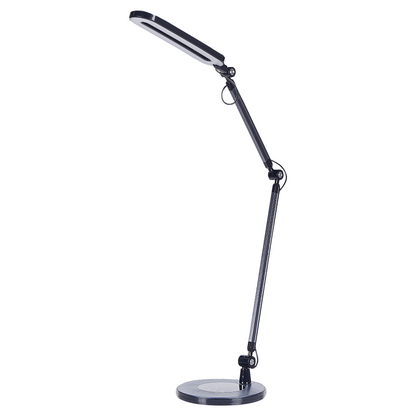 Desk LED Lamp Aluminum Black With Dual Dimming Touch Switch