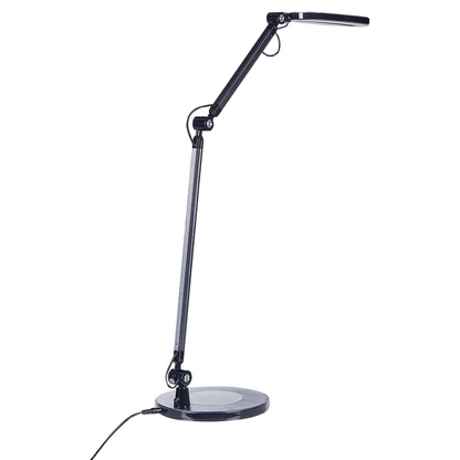 Desk LED Lamp Aluminum Black With Dual Dimming Touch Switch