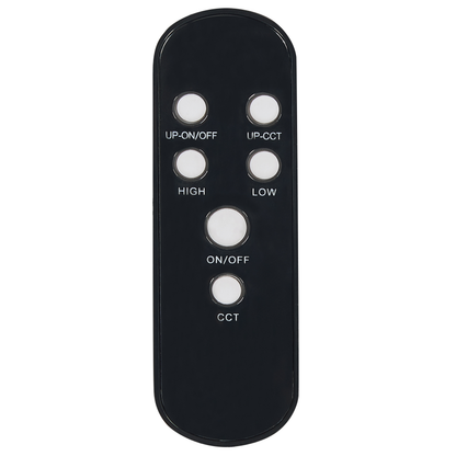 Floor LED Lamp Black 160cm Dimmable Remote Control