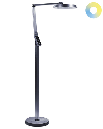 Floor LED Lamp Dark Grey 170cm Dimmable Modern Home Office