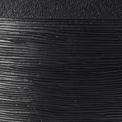 Black Plant Pot 50 x 50 x 39 Fibre Clay Weather Resistant