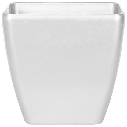 Silver Fibre Clay Plant Pots Set Of 2 42 x 42 x 41cm All Weather