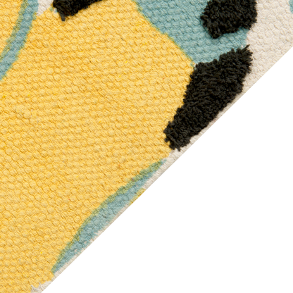 Kids Safari Rug 80 x 150cm Multicolour Low Pile Playroom