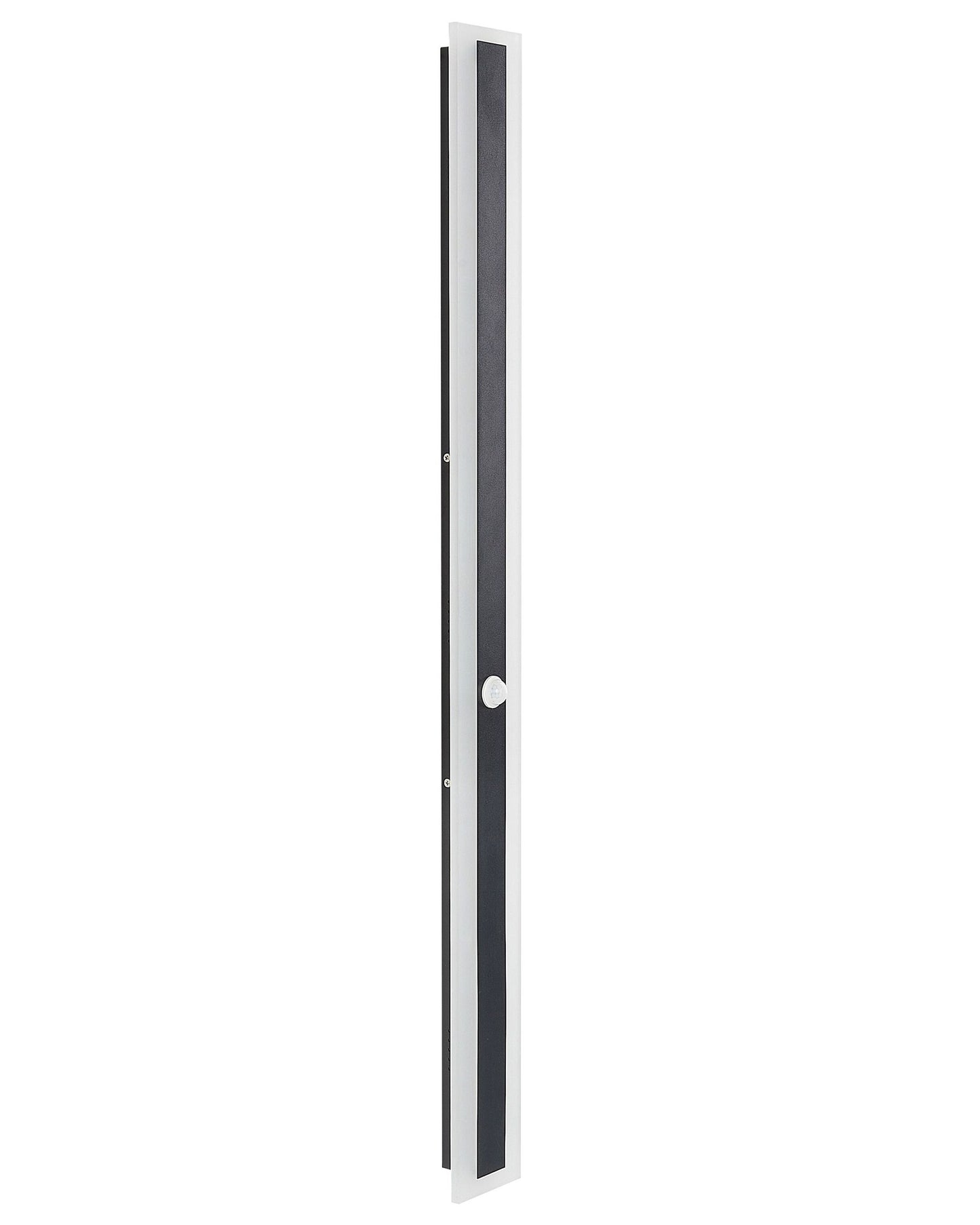 Outdoor LED Wall Light Black 100cm Motion Sensor