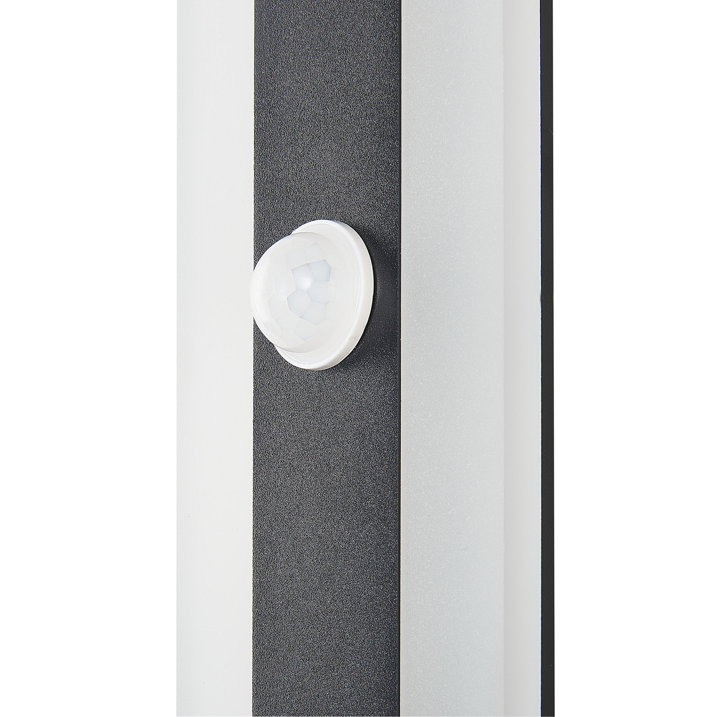 Outdoor LED Wall Light Black 100cm Motion Sensor