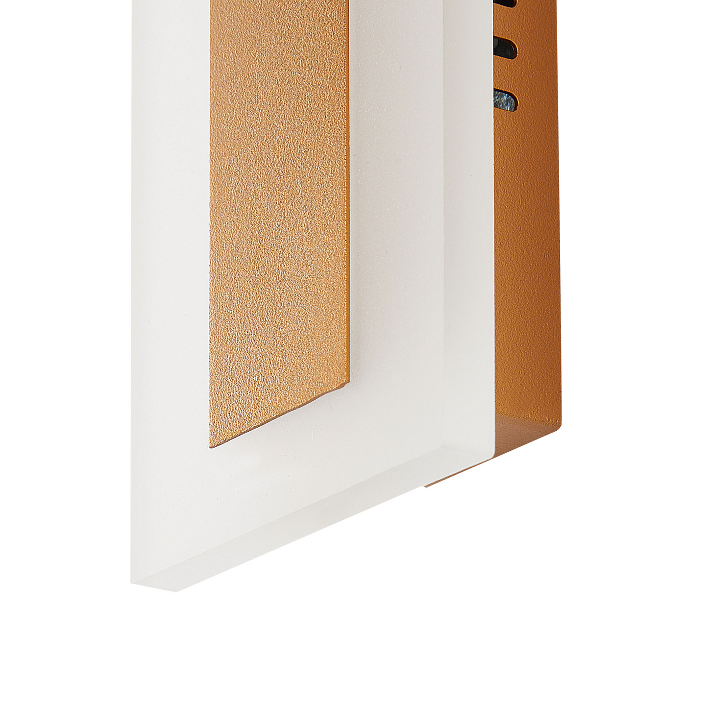 Outdoor LED Wall Light Gold 60cm Modern Steel Acrylic