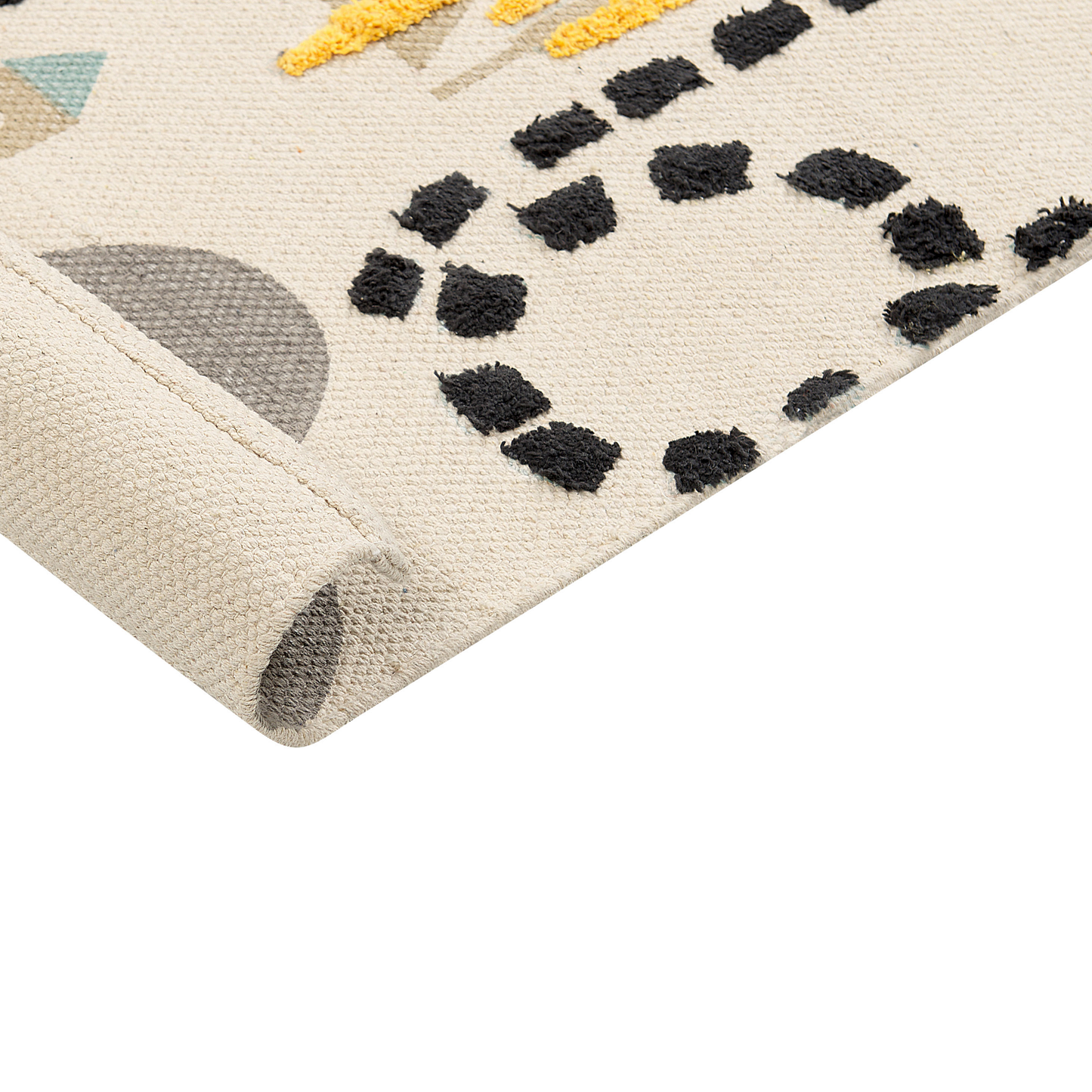 Multicolour Area Rug 80 x 150cm for Kids Playroom